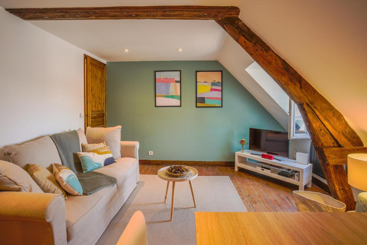 Le Nid De Bavole - Duplex De Charme Au Coeur D'Honfleur Exteriér fotografie
