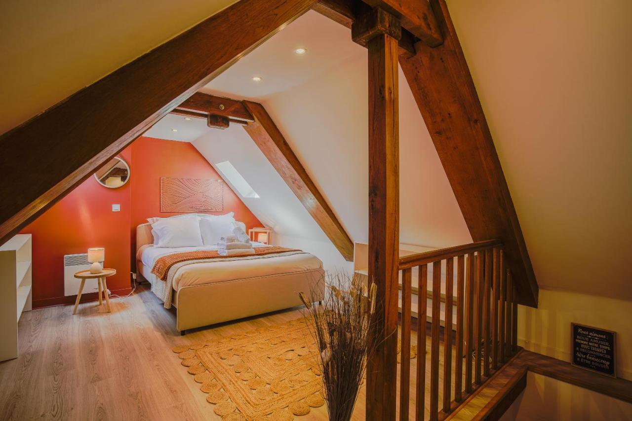 Le Nid De Bavole - Duplex De Charme Au Coeur D'Honfleur Exteriér fotografie