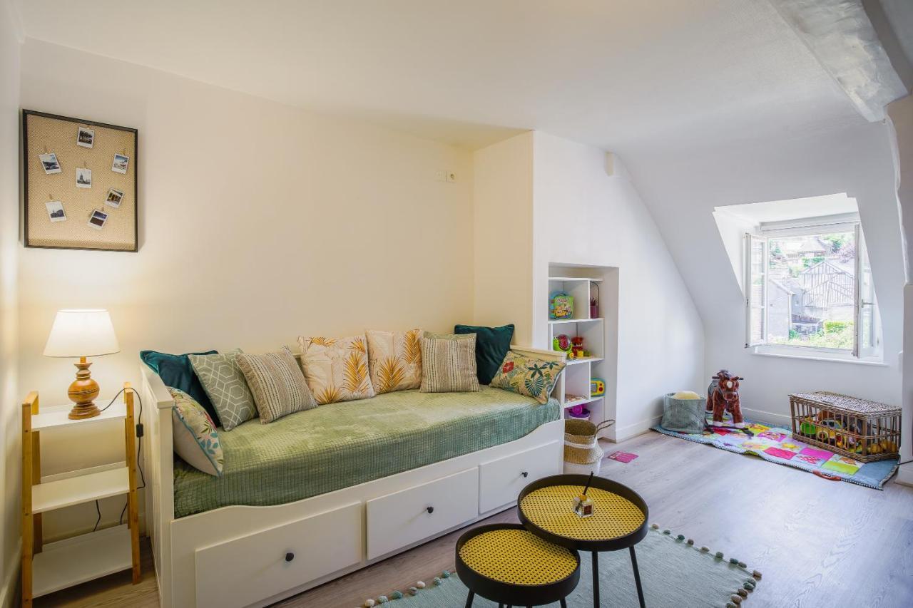 Le Nid De Bavole - Duplex De Charme Au Coeur D'Honfleur Exteriér fotografie