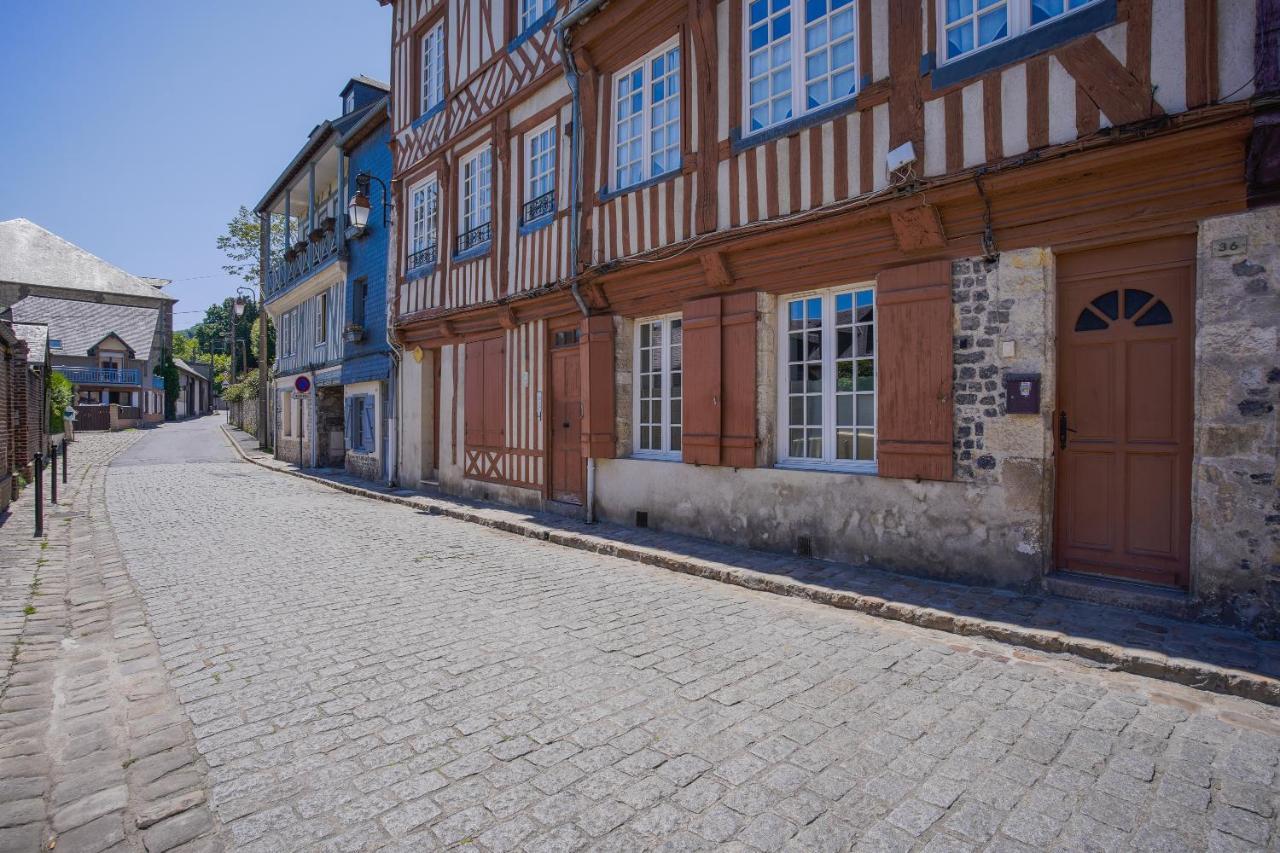 Le Nid De Bavole - Duplex De Charme Au Coeur D'Honfleur Exteriér fotografie